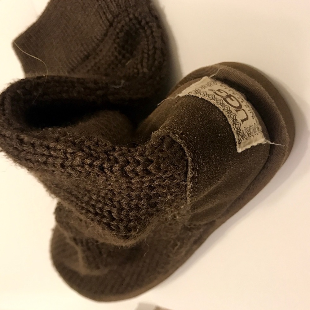 UGG Brown Cardigan Boots